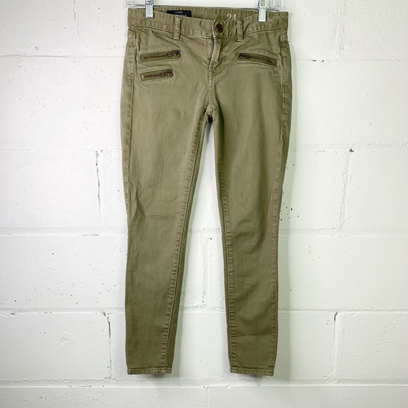 J. Crew toothpick ankle skinny jeans - Picture 1 of 6